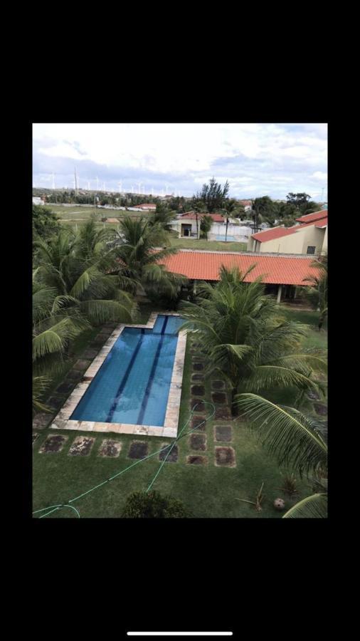 Apartamento Com Vista Para O Mar, Piscina , Deck , Playground E Estacionamento . Taiba Exterior photo